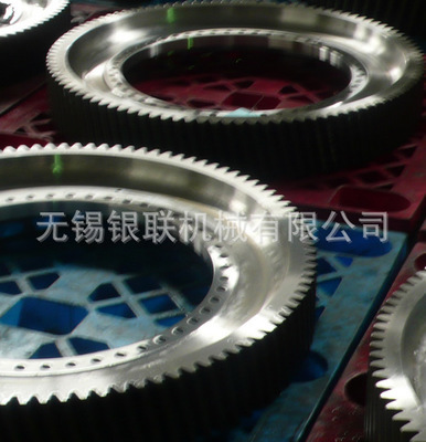 【生產銷售銀灰色精密高鐵機車齒輪】價格,廠家,圖片,齒輪,無錫銀聯機械-